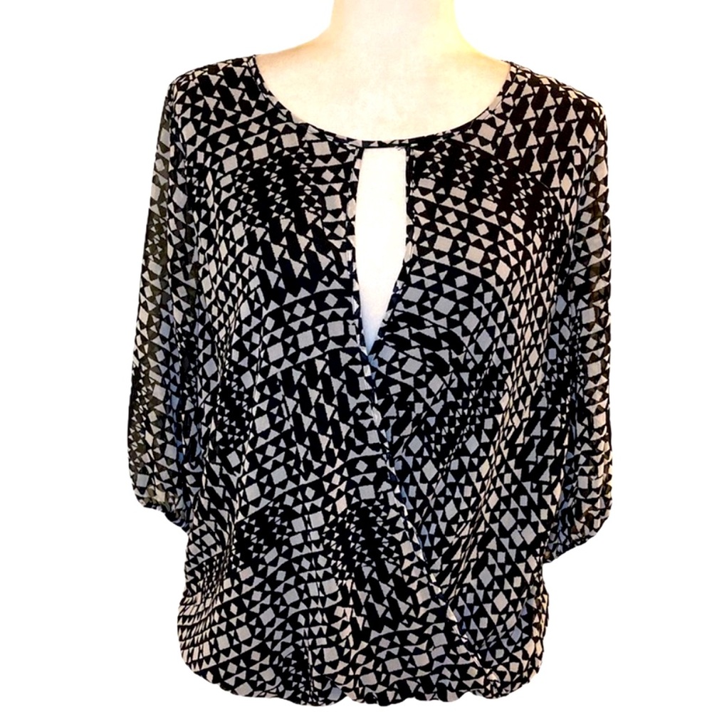 Cute faux wrap top